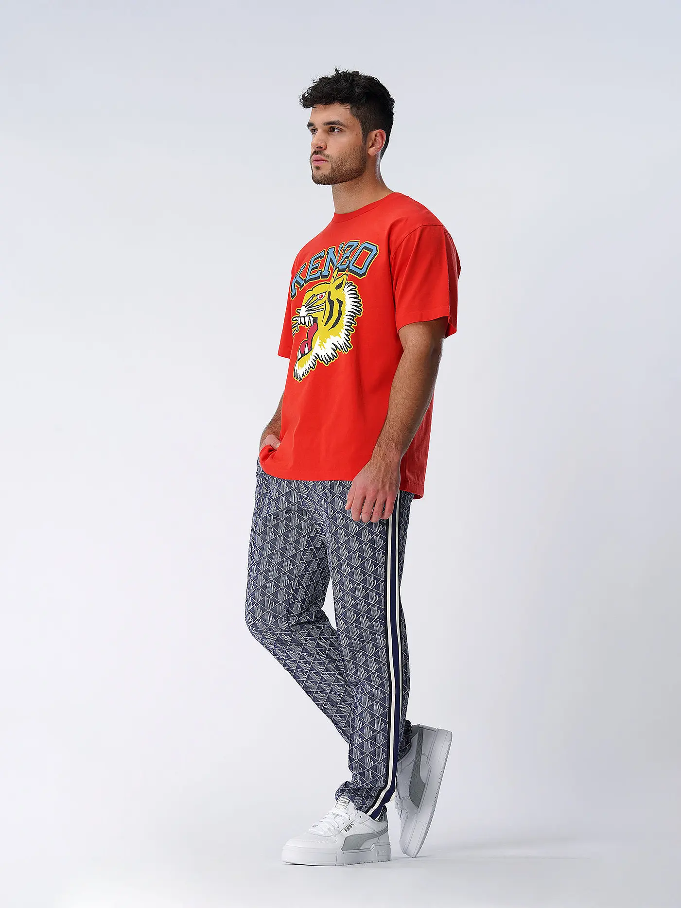 KENZO | T-Shirt TIGER VARSITY | orange